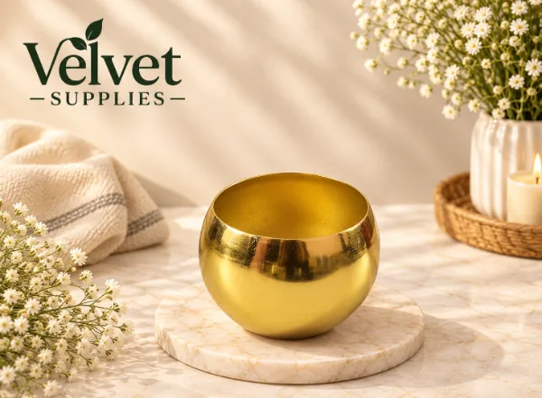 Round metal Jar 2.5"