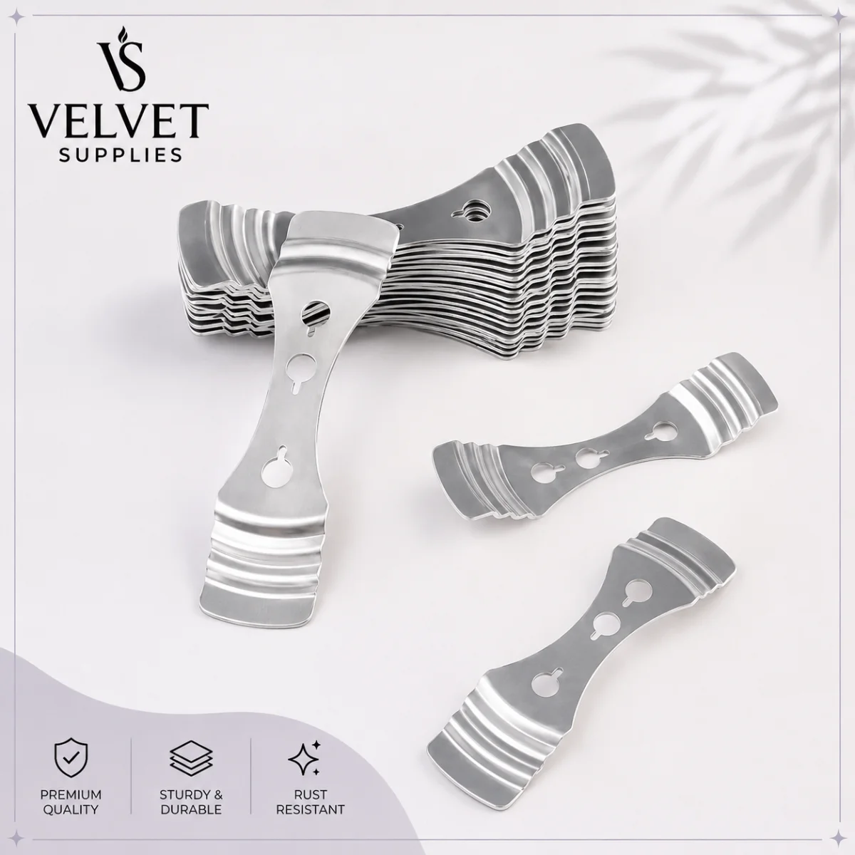 Steel Wick Holder - 5 Pcs