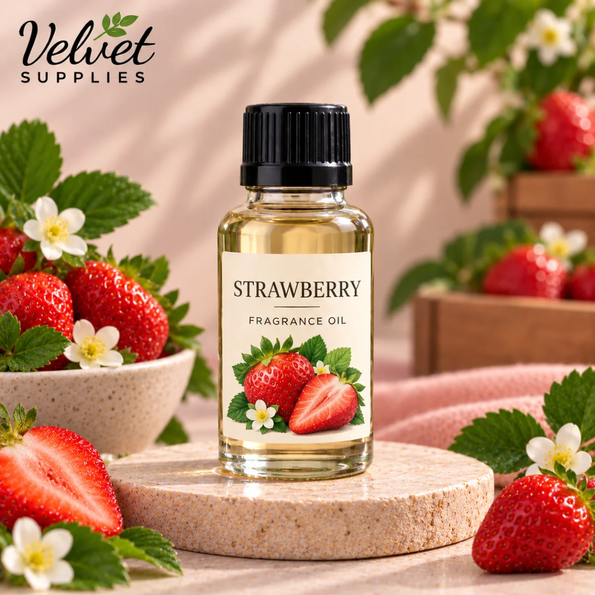 Strawberry Fragrance Oil | Fruity Flavour
