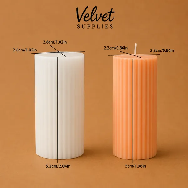  Stripe Candle Mould