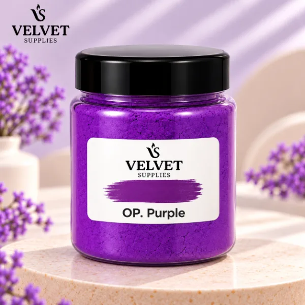 True Purple Powder Colour