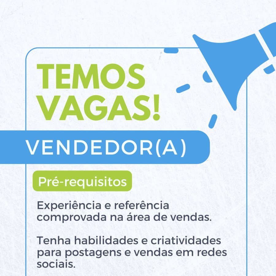 Logo da vaga Vendedor(A)
