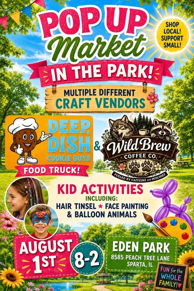 Pop Up Market in the Park
