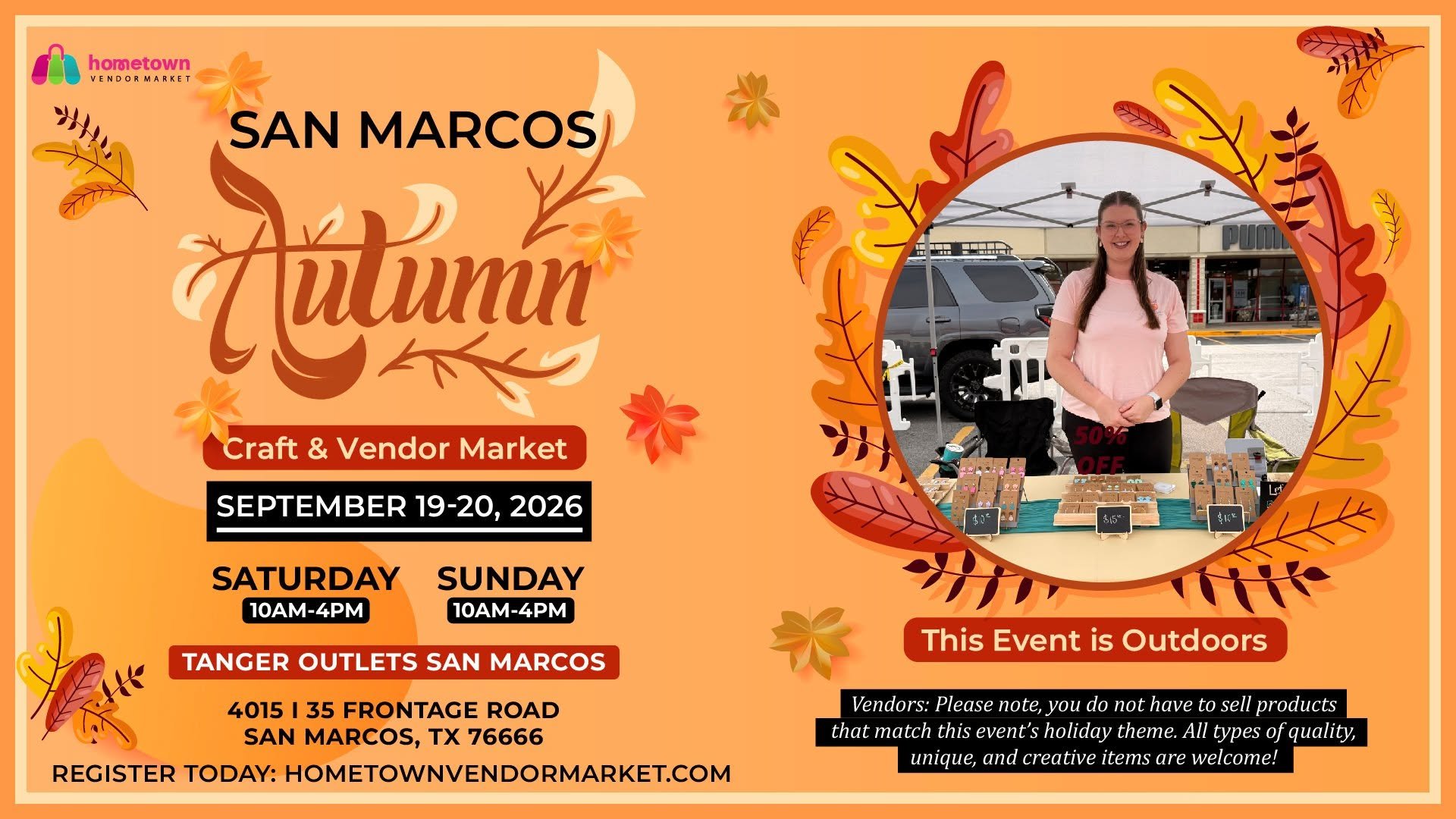 San Marcos Autumn Craft & Vendor Market