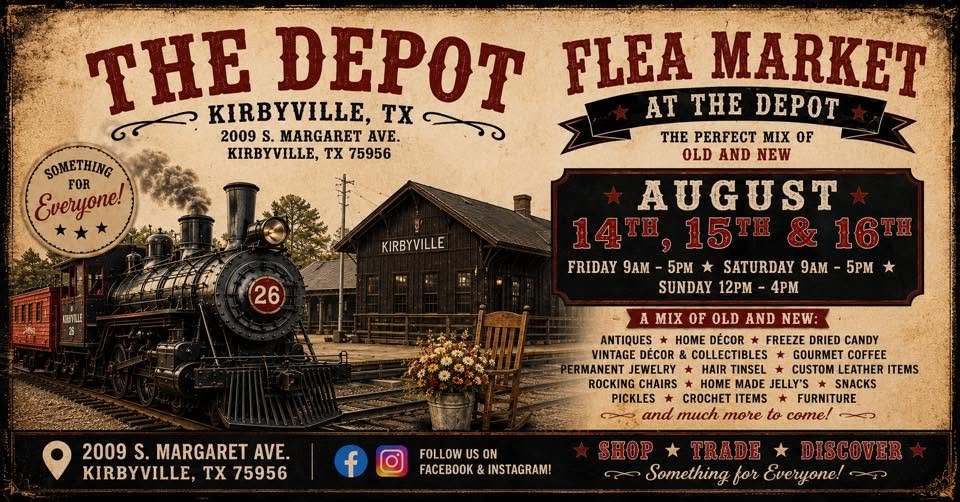 August Flea Market at The Depot