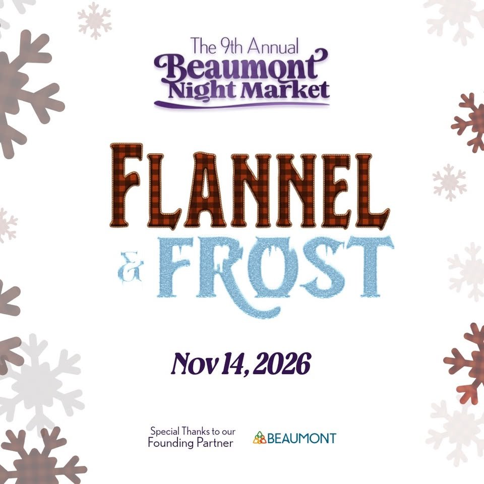 2026 Beaumont Night Market: Flannel & Frost