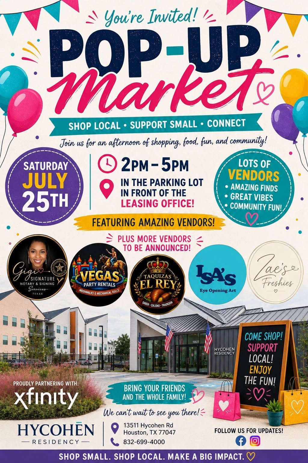 Hycohen Pop Up Market
