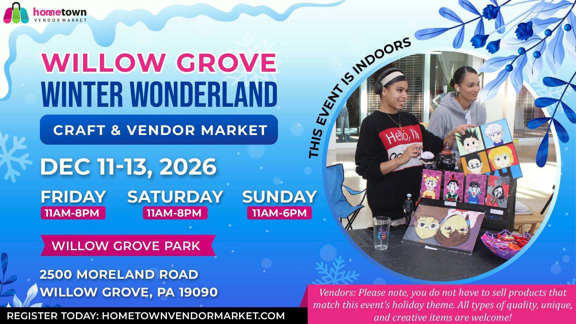 Willow Grove Winter Wonderland Craft & Vendor Market