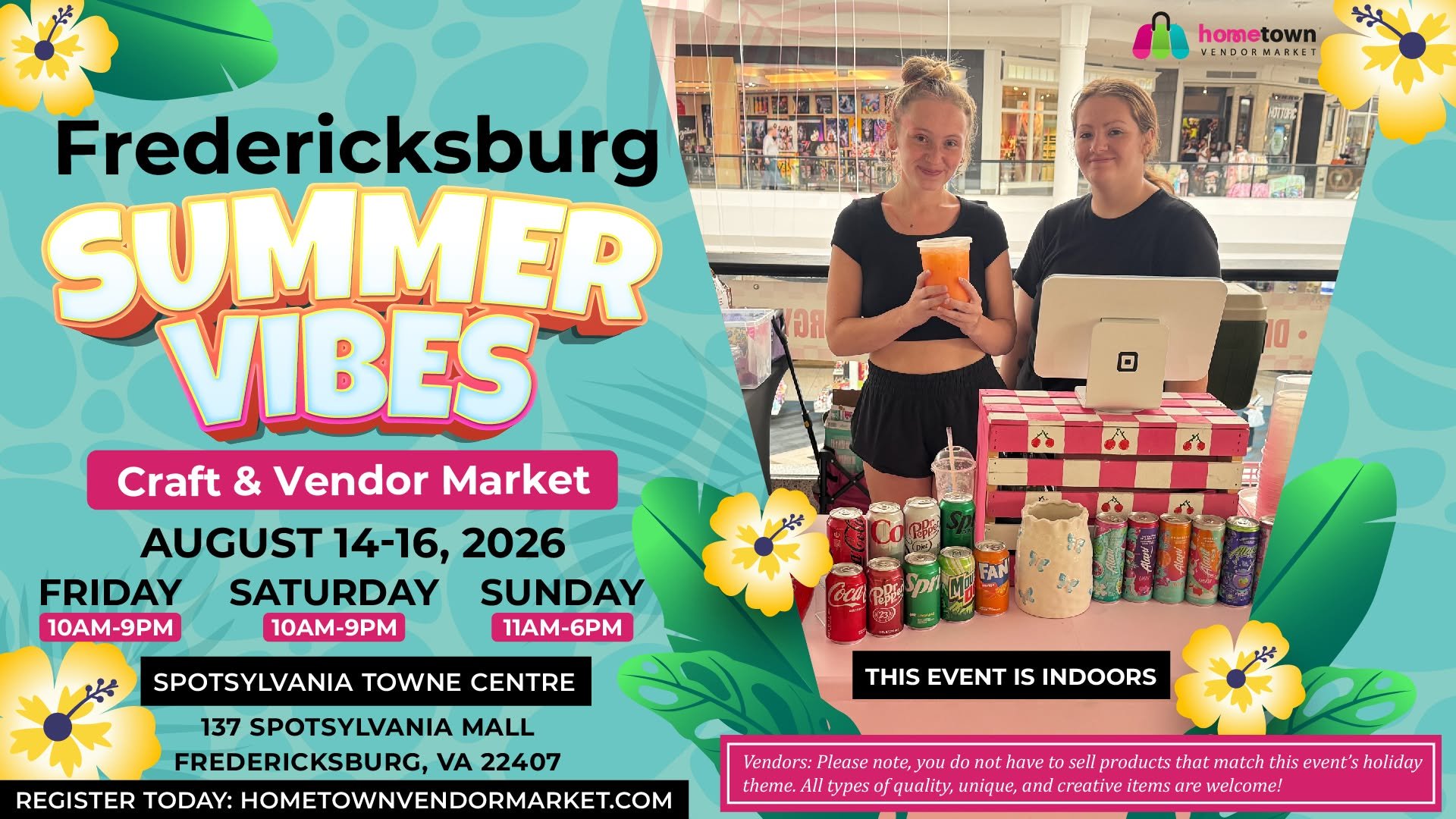 Fredericksburg Summer Vibes Craft & Vendor Market