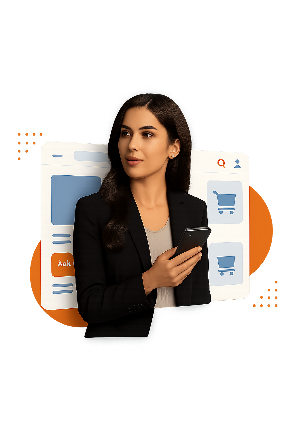 Asis platform on a phone