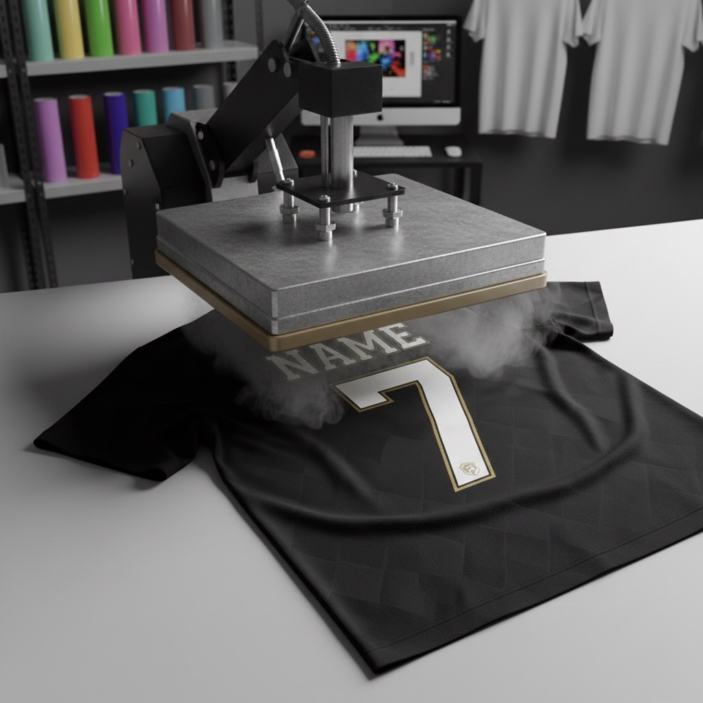 طباعة الاسم + الرقم على التيشيرت