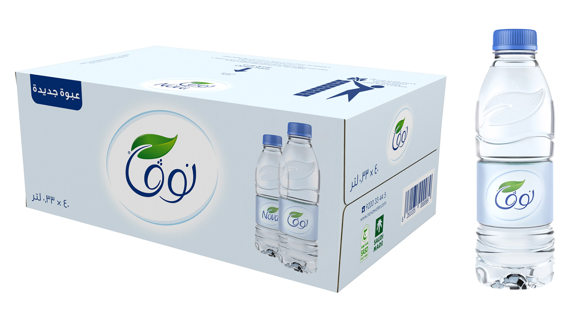 مياه نوڤا 330 مل – 40 حبة