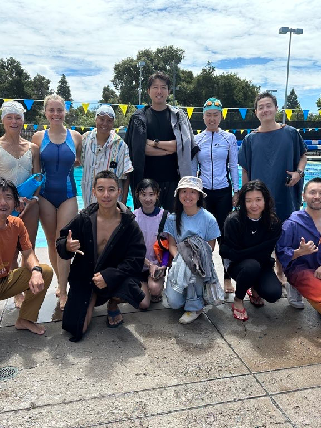 Morning pool session! 