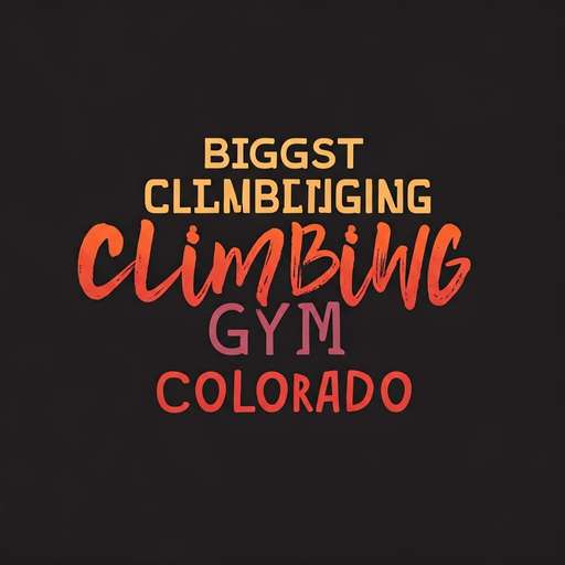 Biggest Climbing Gym in Colorado 