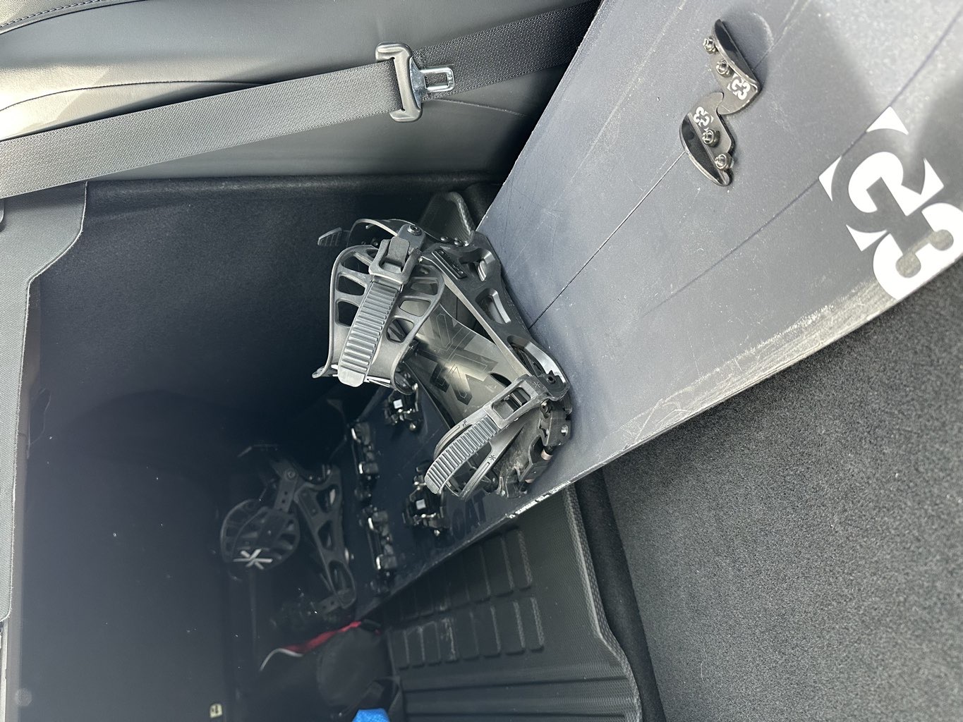 Just got my first split board