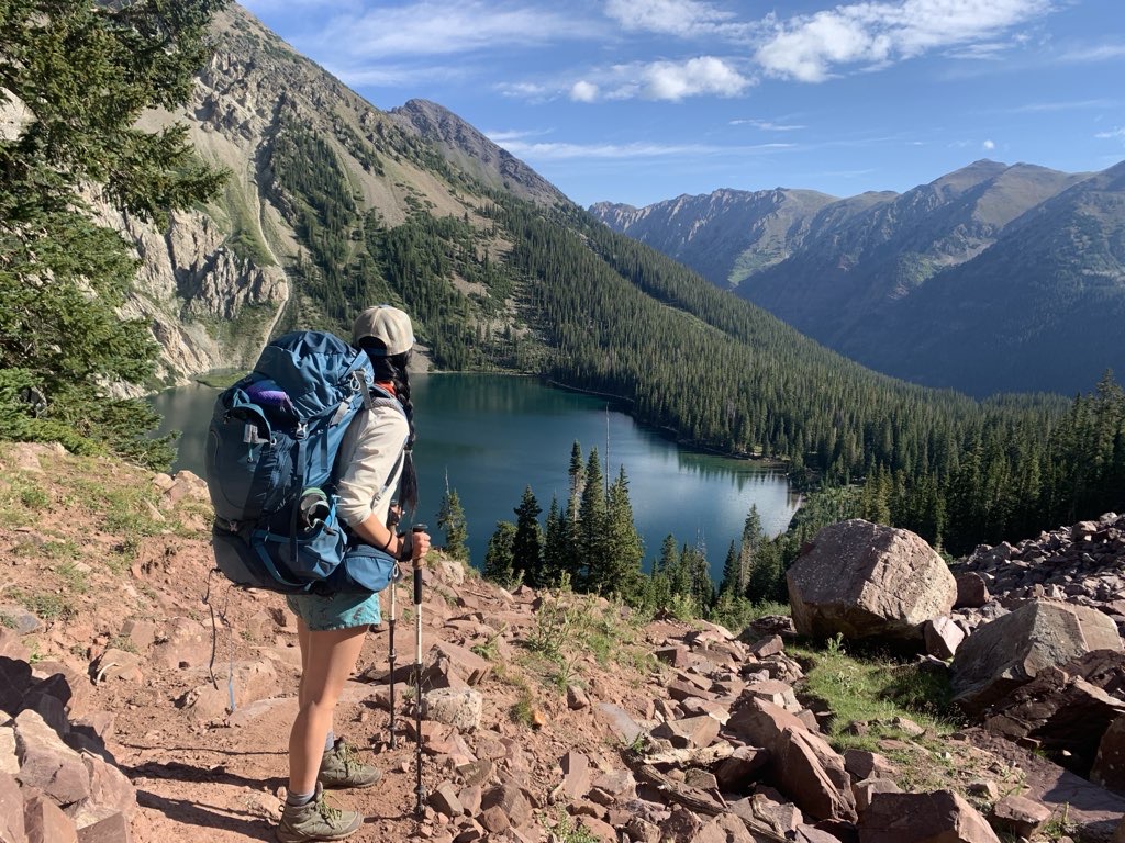 backpacking four pass loop 