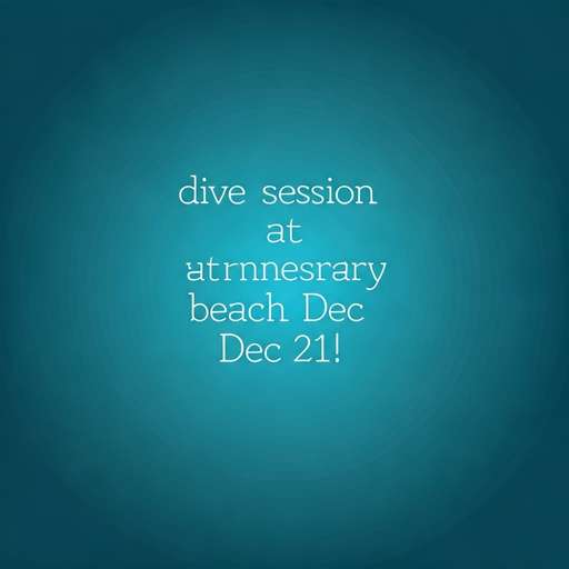 dive session at monastery beach Dec 21!