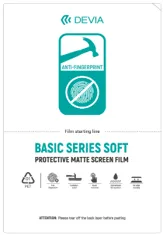 Basic Series Soft Protective Matte Screen Film (50PCS)