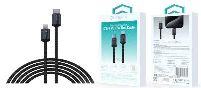 Gracious Series C To L PD 27W Fast Cable(3A,3M)