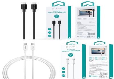Smart Series 100W C To C PD Cable(5A,1.5M)