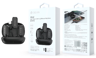 Ultra2 2 In 1 Smart Noise-Canceling Wireless Microphone