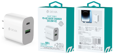 Smart Series PD+QC Quick Charger(US,20W,V2)