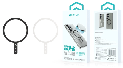 Magnetic Adapter Ring 2PCS Set（Black+White）