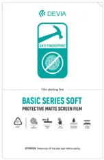 Basic Series Soft Protective Matte Screen Film For Tablet (20PCS) 9,7