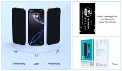Magic TPU Soft Matte Privacy Protective Front Film(20PCS)