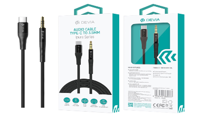 Ipure Series Type-C to 3.5mm Woven Audio Cable