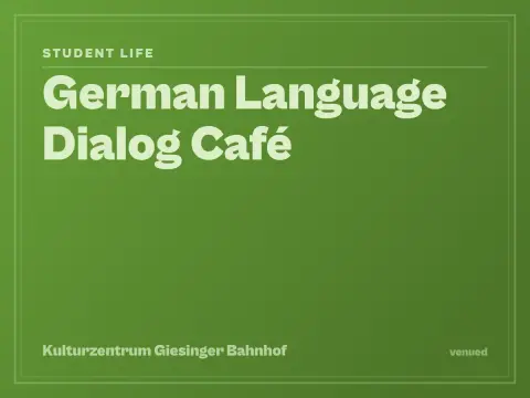 German Language Dialog Café