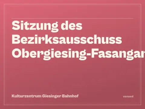 Obergiesing-Fasangarten District Committee Meeting