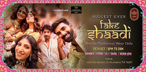 Biggest Bollywood Fake Shaadi-Wedding Party