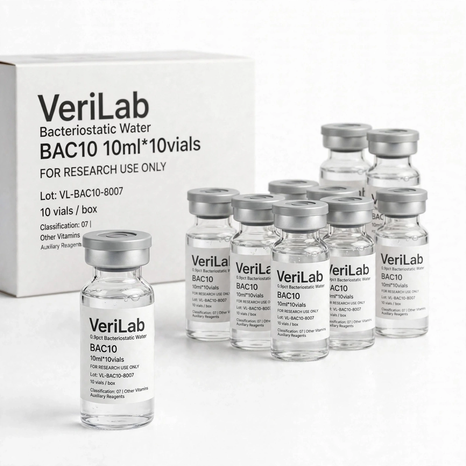 0.9% Antibacterial water 10vials