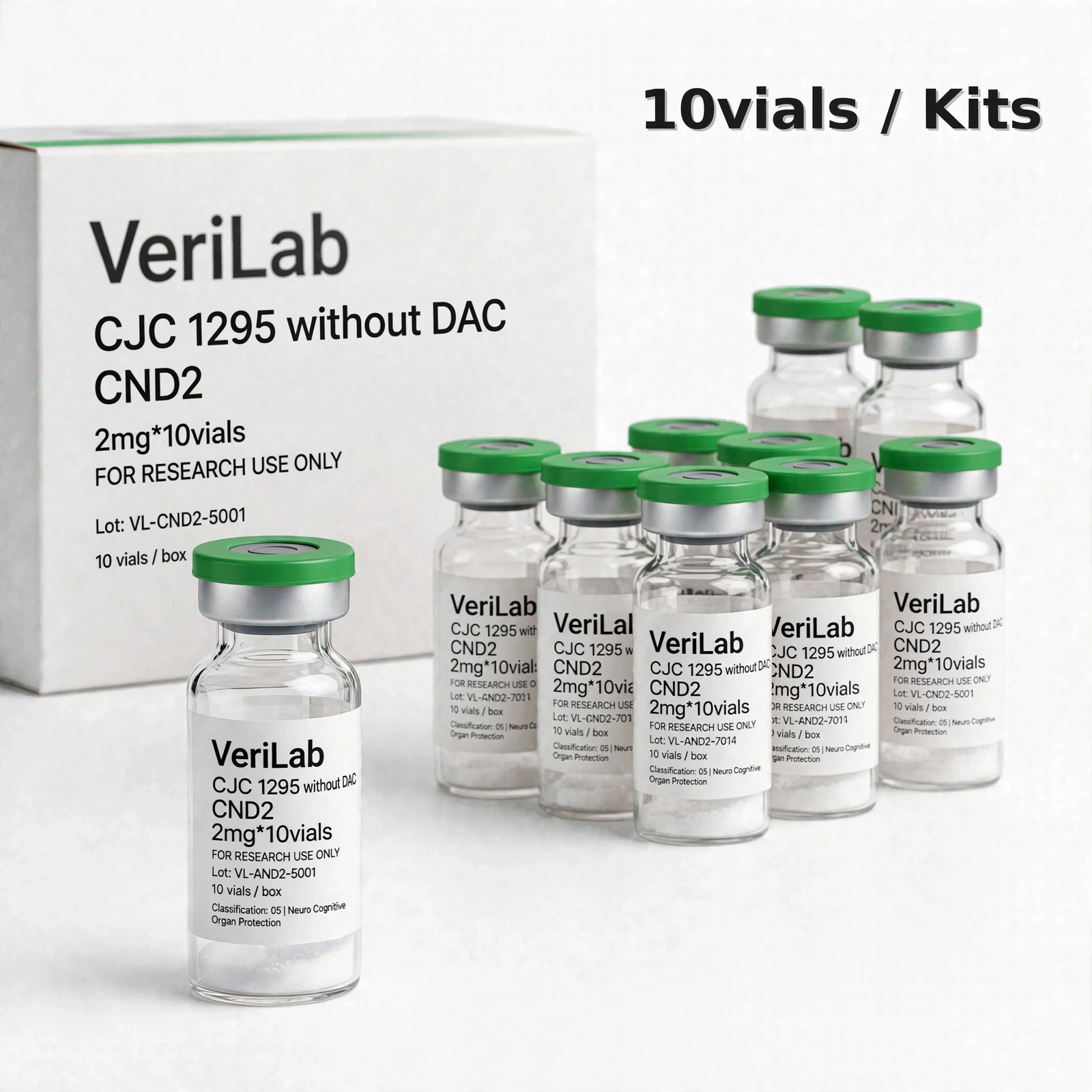 CJC 1295 without DAC 10vials