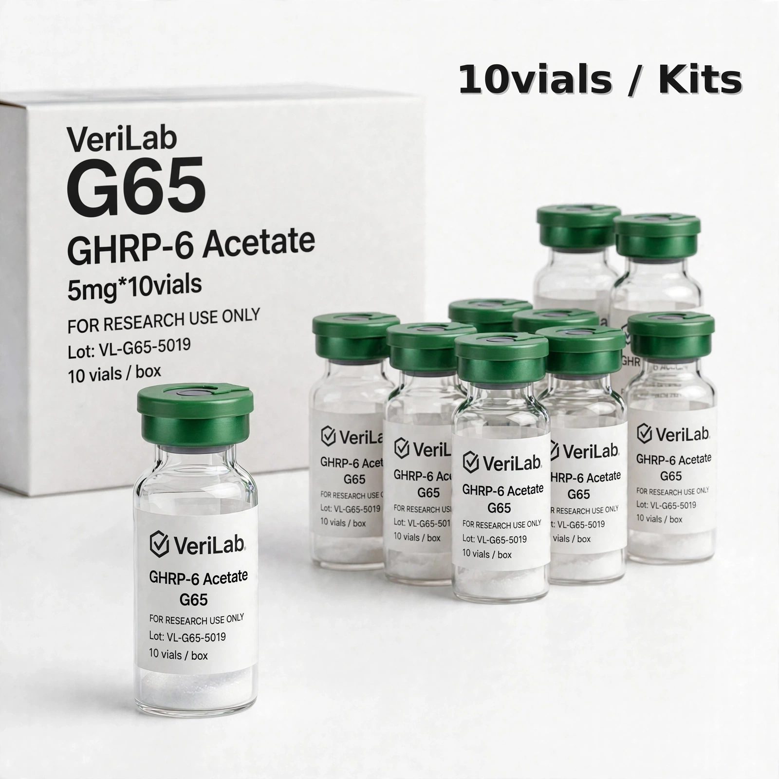 GHRP-6 Acetate 10vials