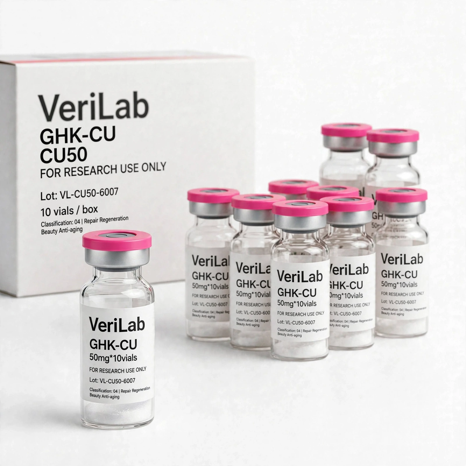 GHK-CU 10vials