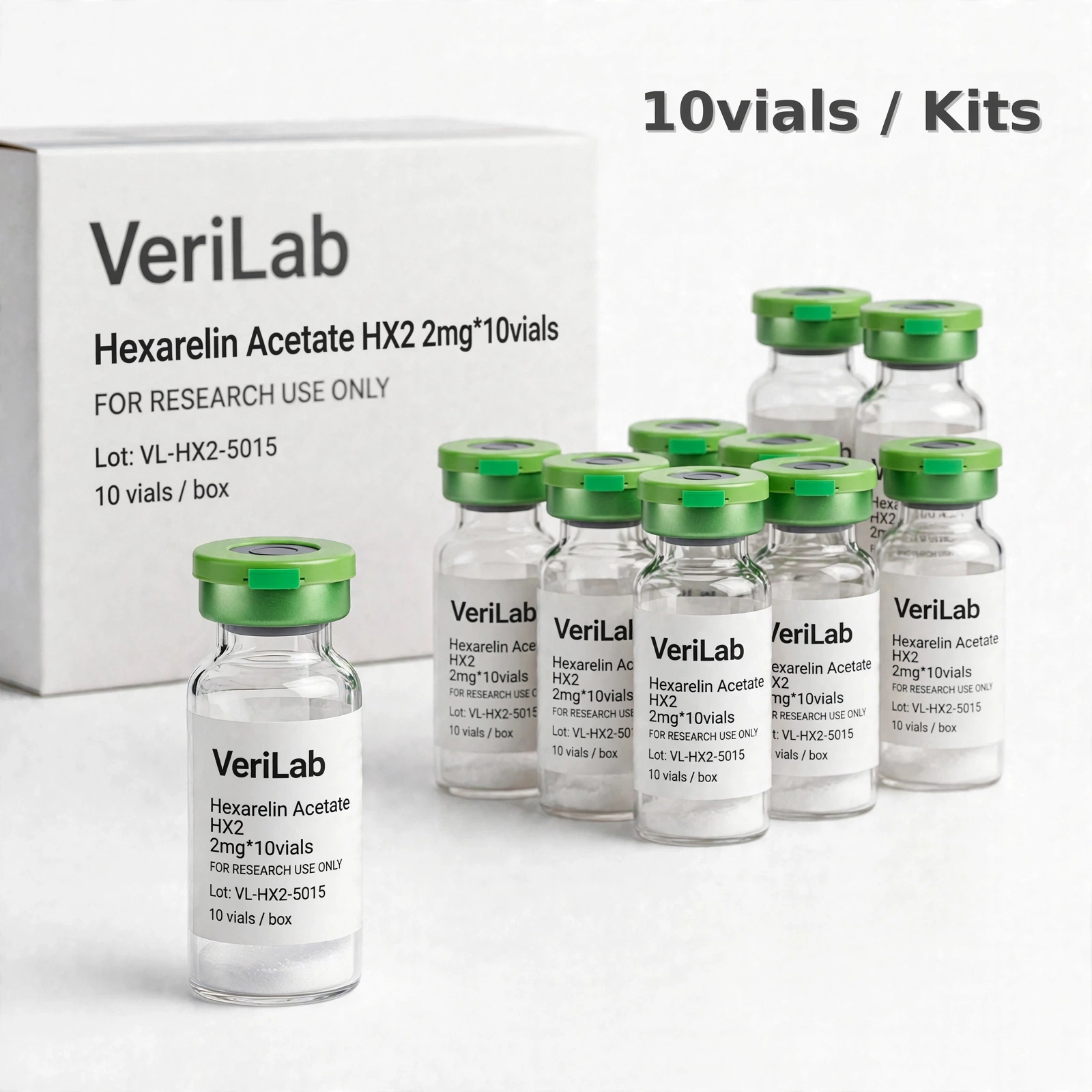 Hexarelin Acetate 10vials
