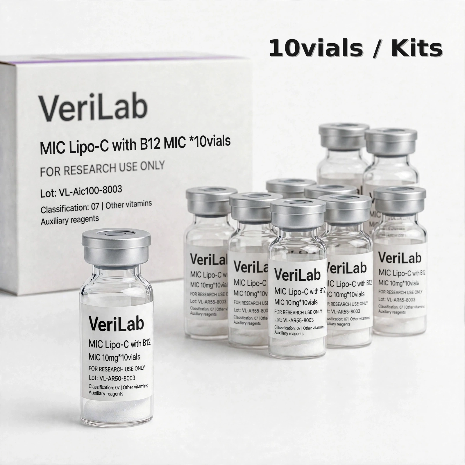 MIC (Lipo-C with B12) 10 vials