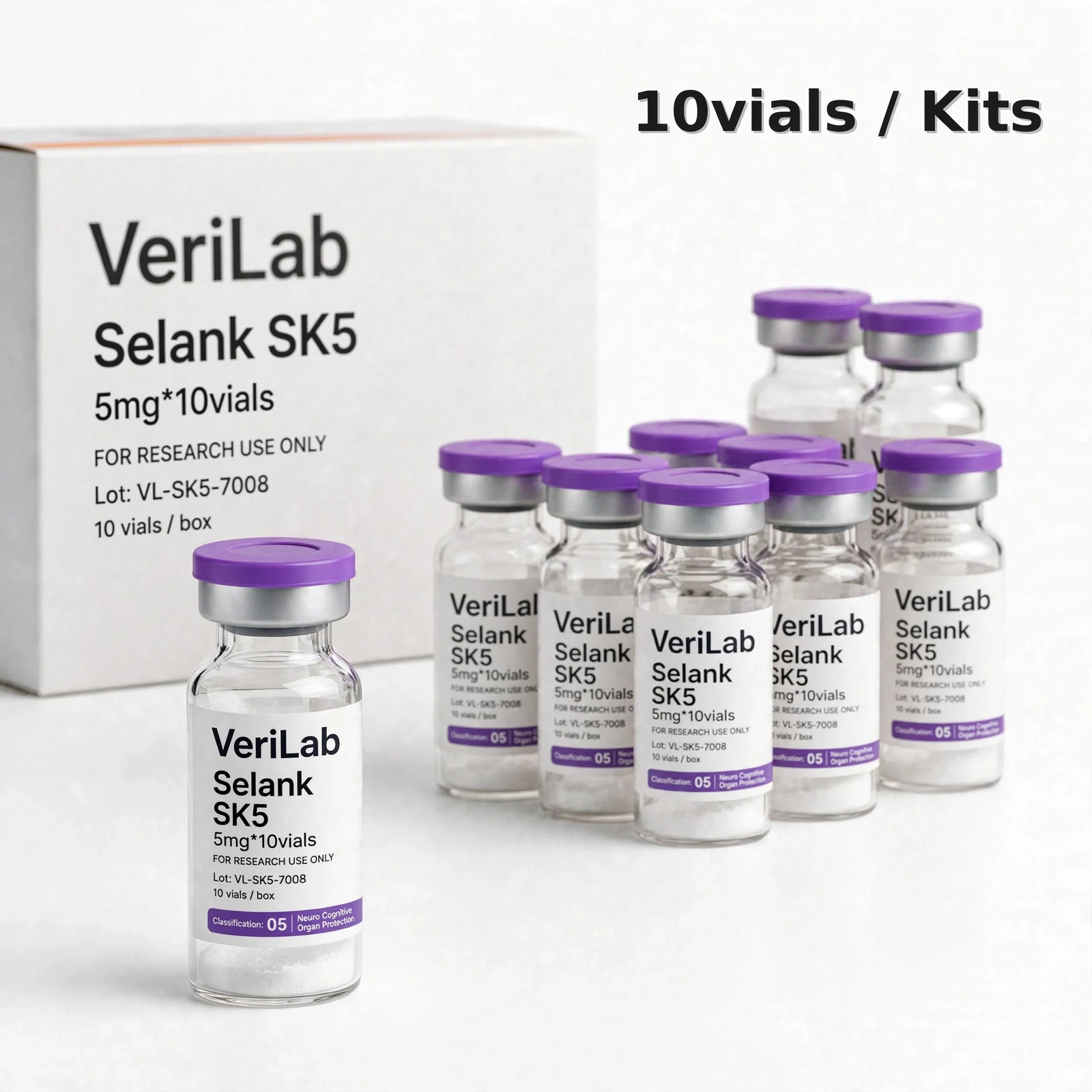 Selank 10vials