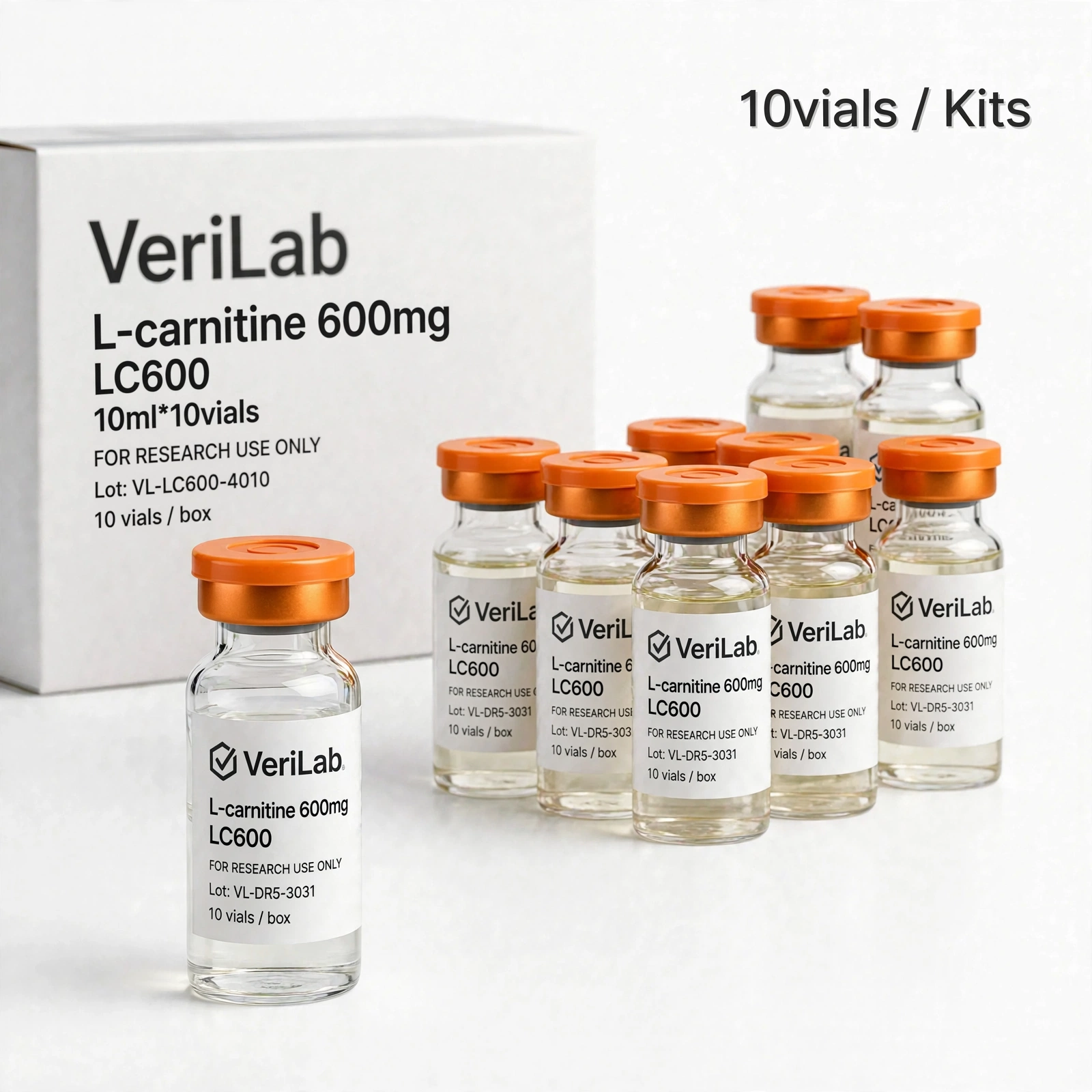 L-carnitine 600mg 10vials