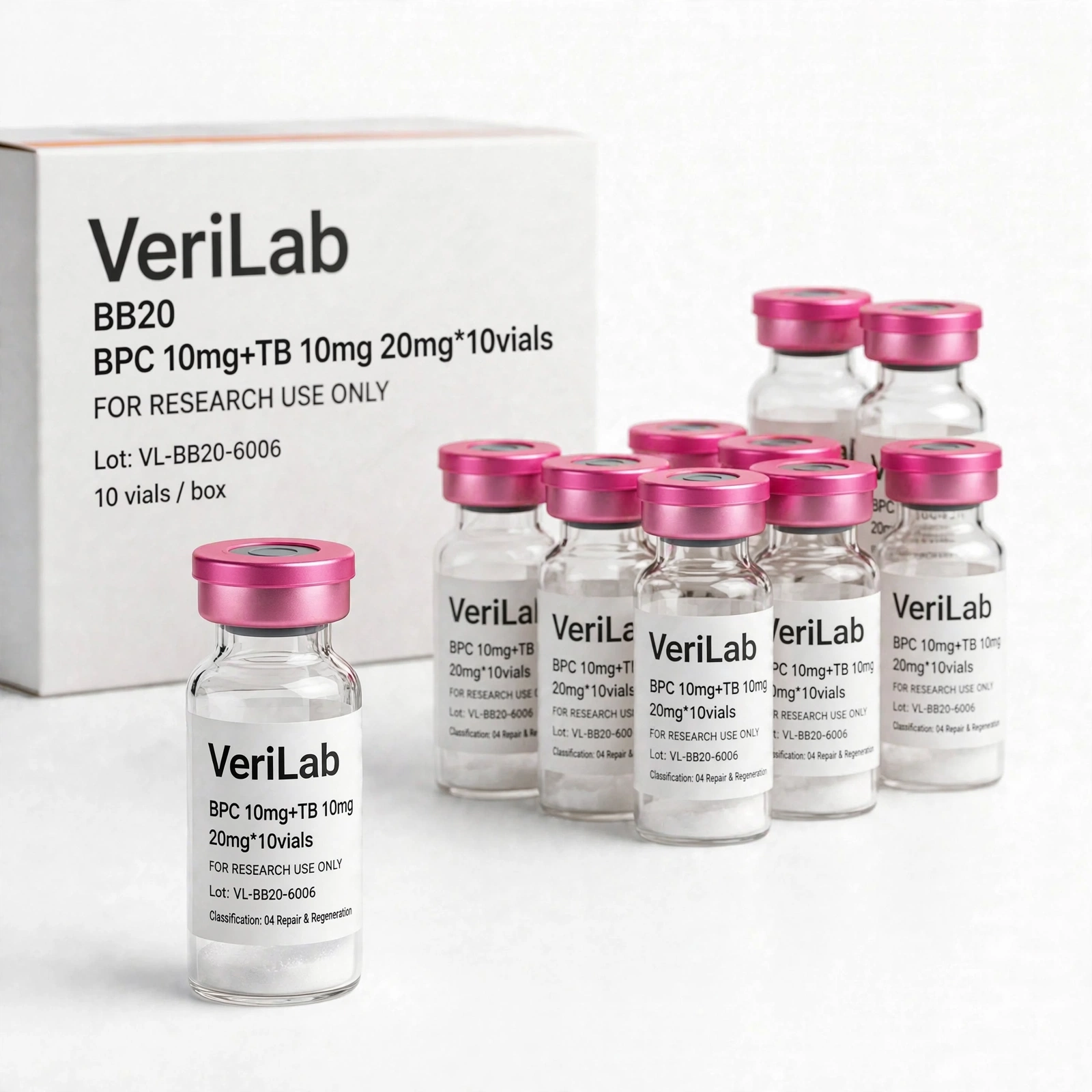 BPC 10mg+TB 10mg 10vials