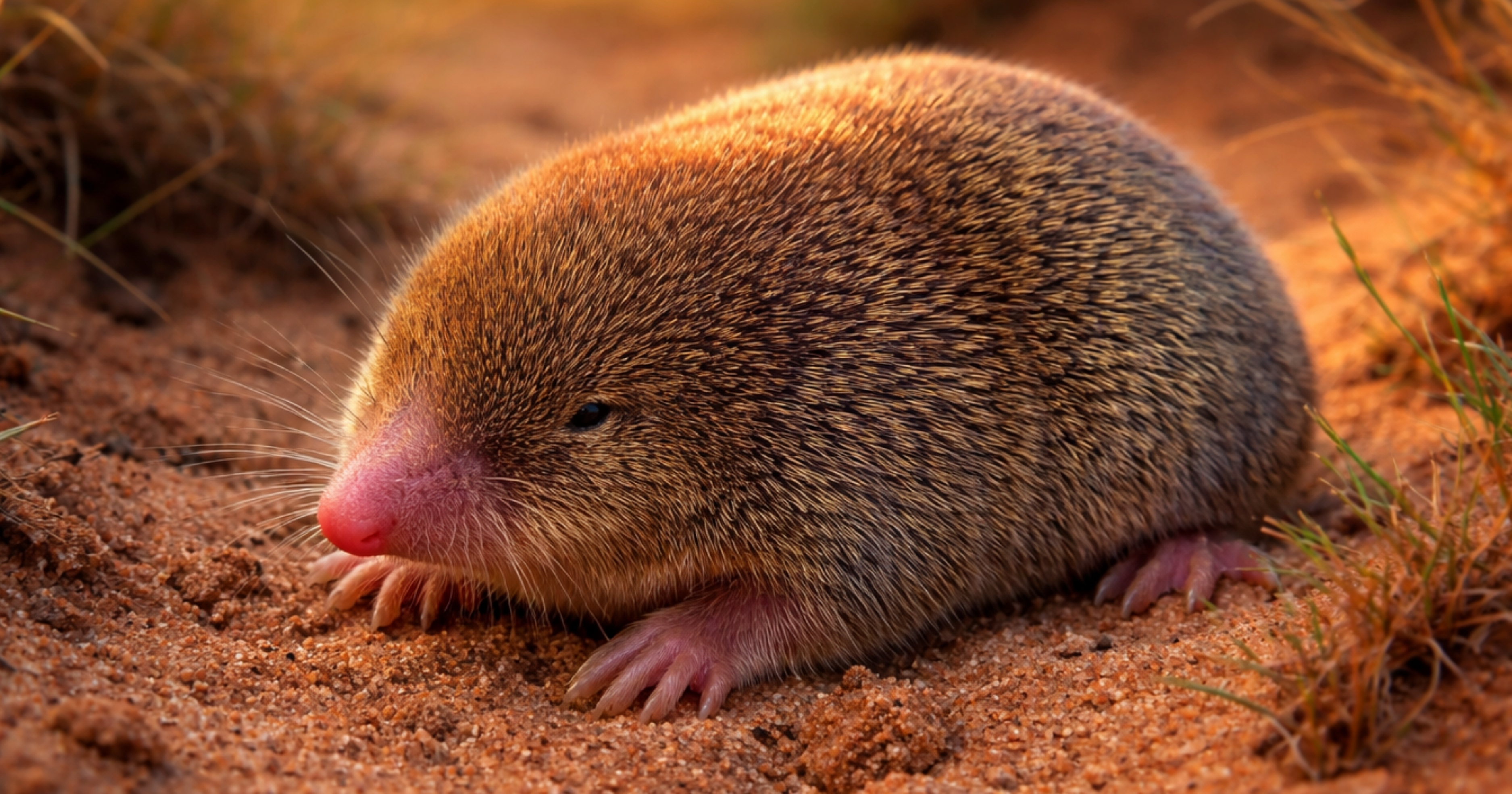 De Winton's golden mole (Cryptochloris wintoni) — identification reference