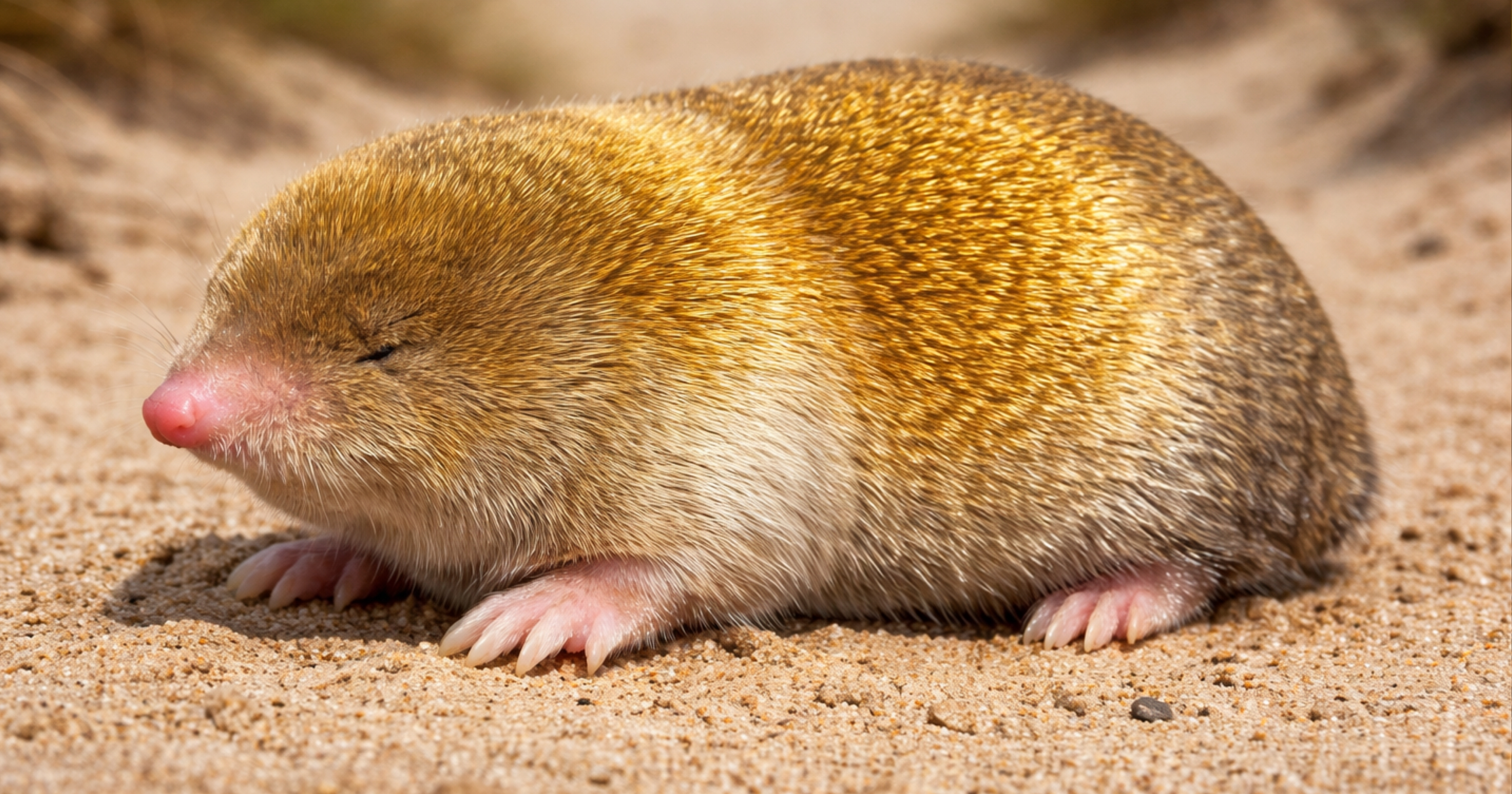 Grant's golden mole (Eremitalpa granti) — identification reference