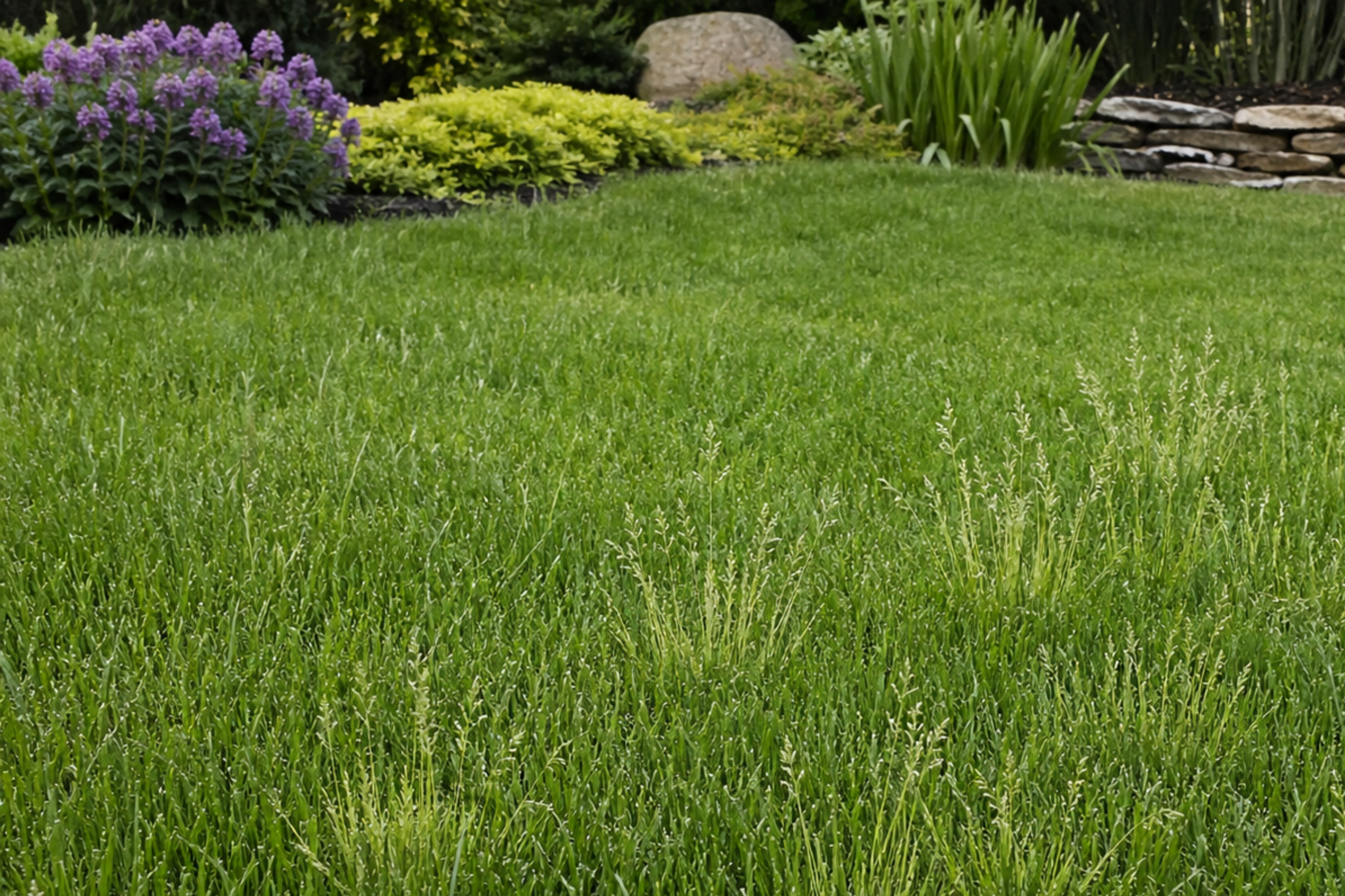 Annual bluegrass / winter grass (Poa annua) specimen