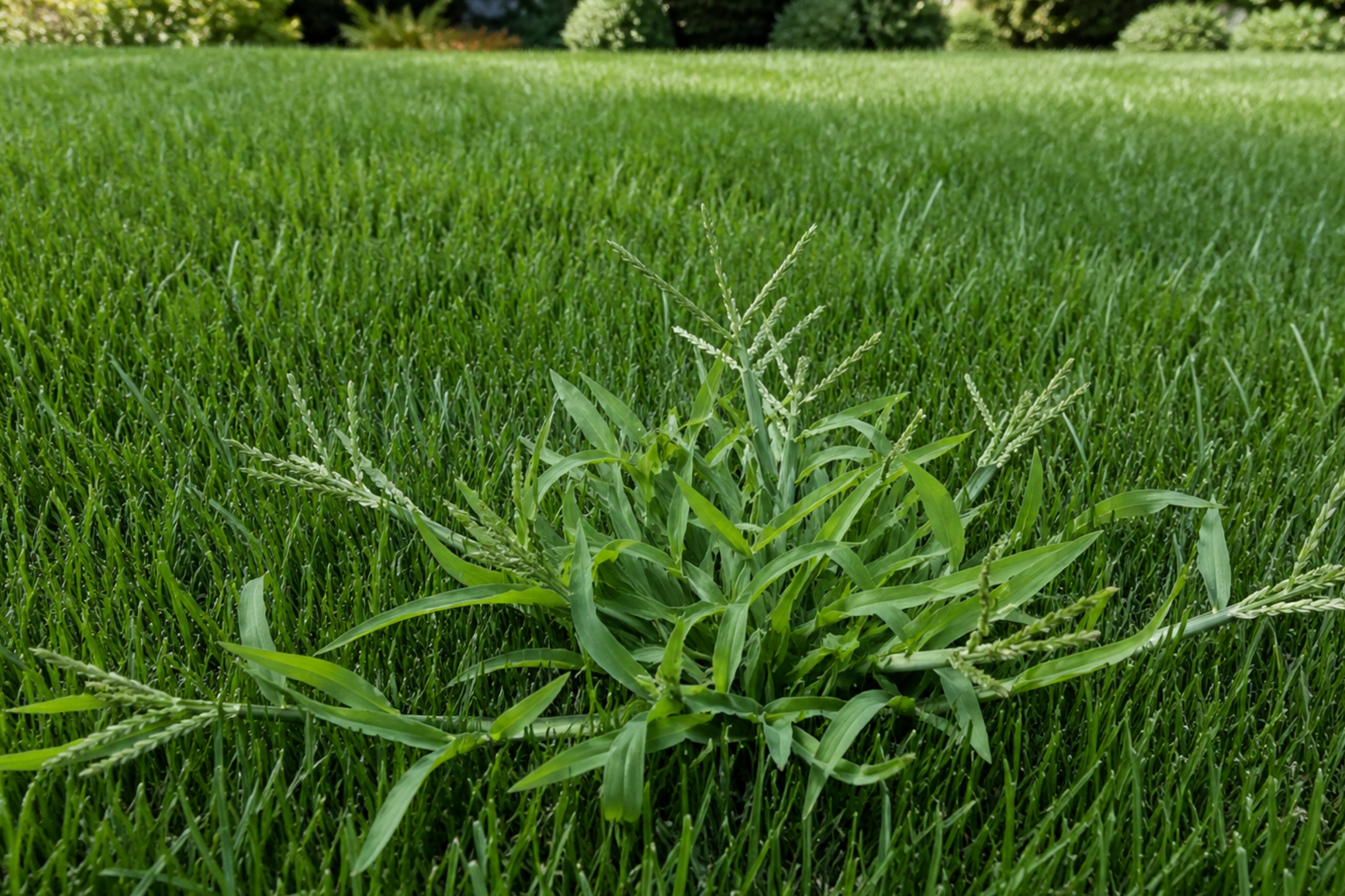 Crabgrass (Digitaria spp.) specimen