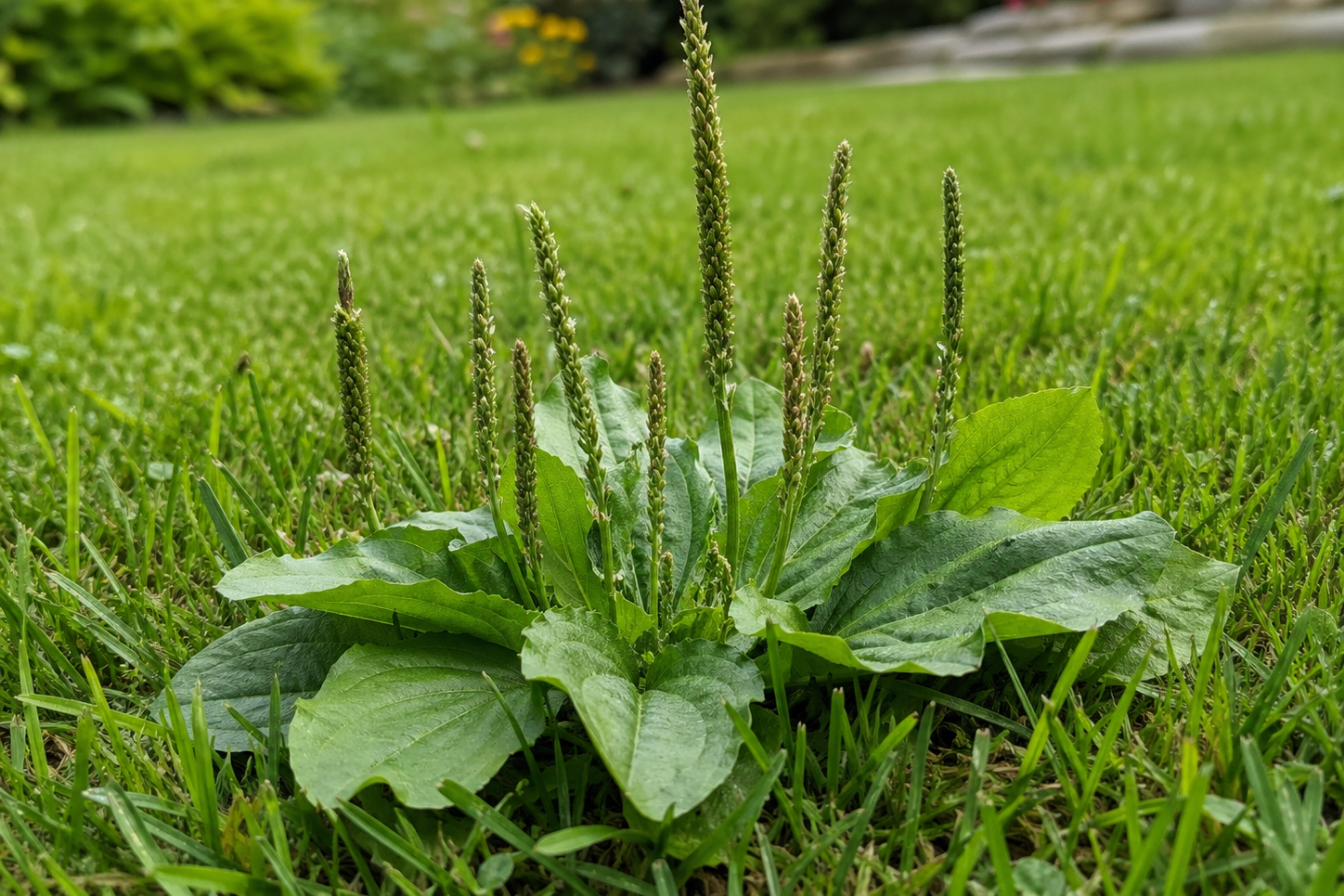Plantain (Plantago spp.) specimen