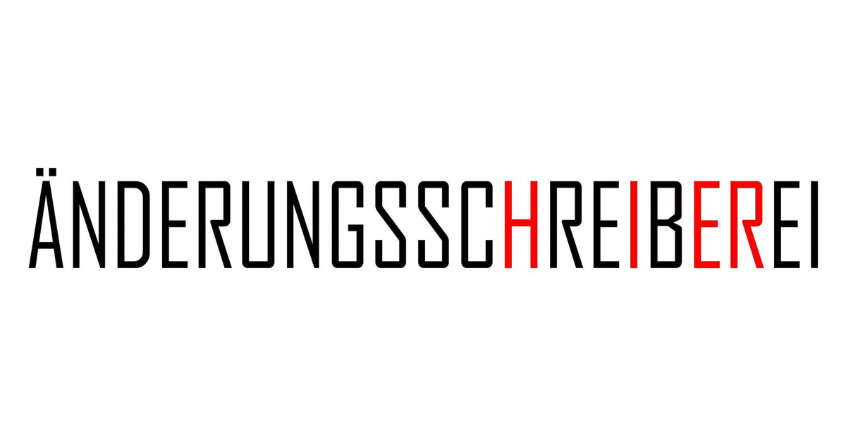 Änderungsschreiberei