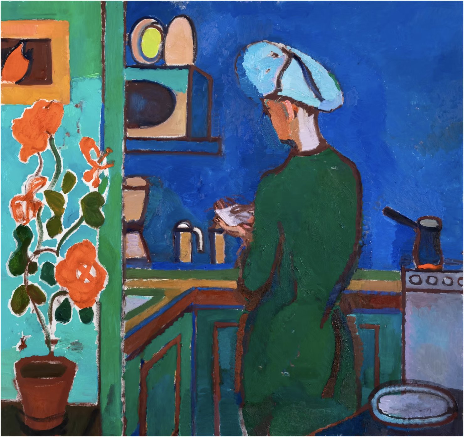 Girl with a letter