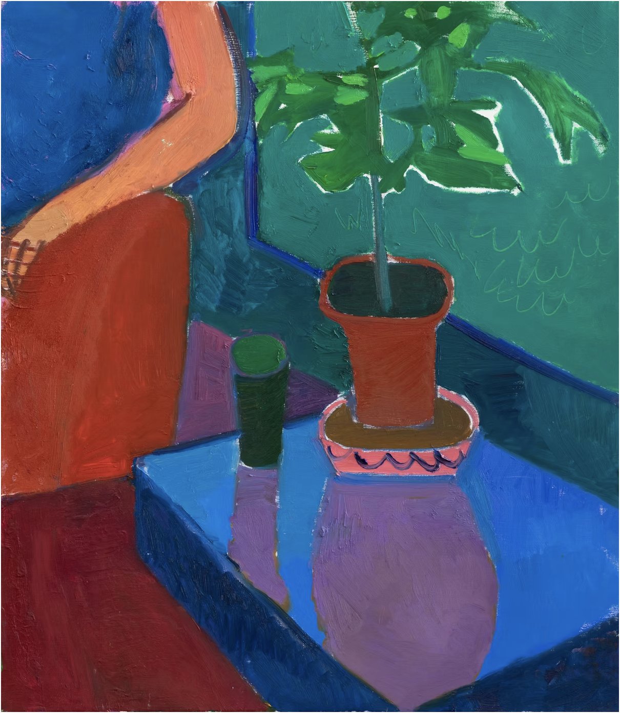 Blue Table